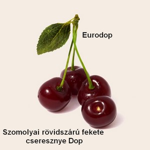 Szomolyai rövidszárú fekete cseresznye Dop
